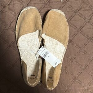 GAP Tan Espadrille Slip-Ons